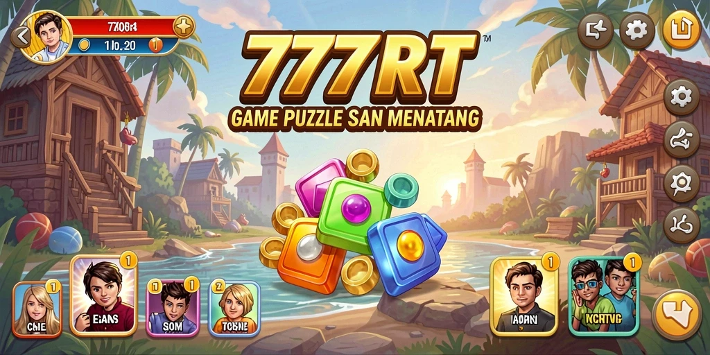 Tampilan gameplay seru 777RT dalam genre Puzzle.