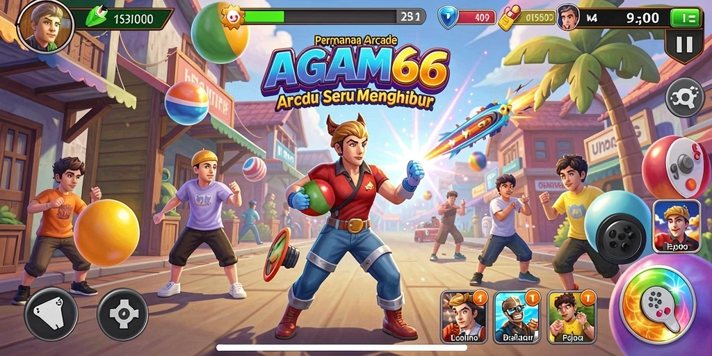 Screenshot gameplay AGAM66 menampilkan aksi seru dan menantang.