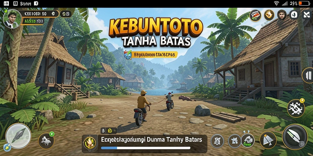 Gameplay KEBUNTOTO yang menarik dalam dunia Open World.