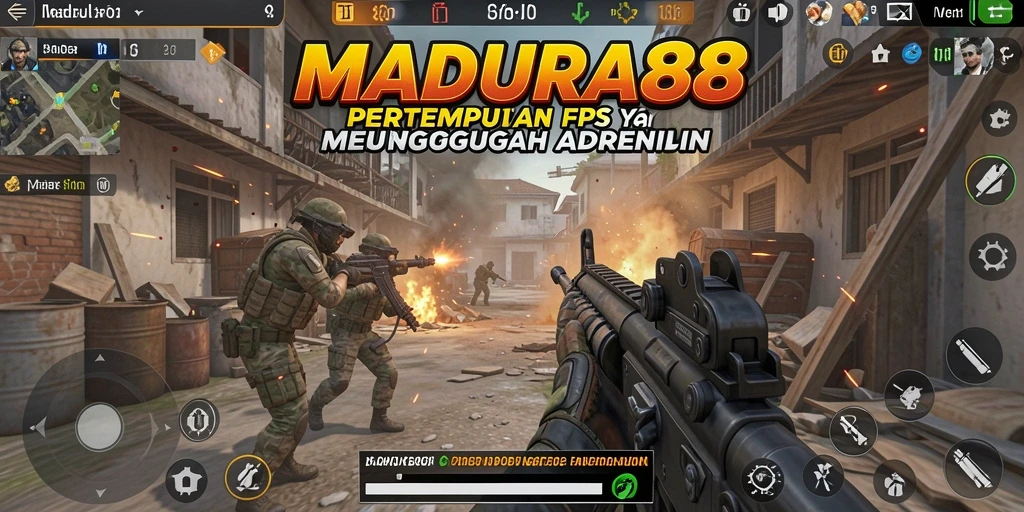 Tampilan gameplay seru dan menegangkan di MADURA88.