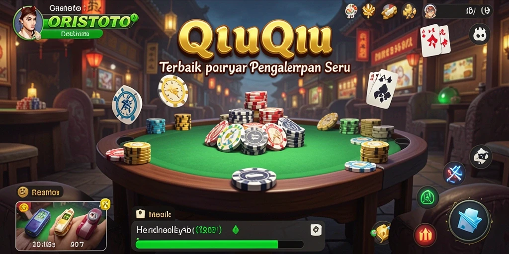 Tampilan gameplay QiuQiu yang seru dan menantang di ORISTOTO.