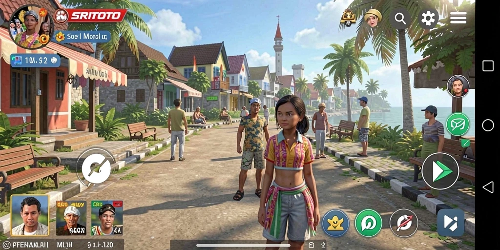 Screenshot menunjukkan keseruan gameplay <strong>SRITOTO</strong> yang menawan.